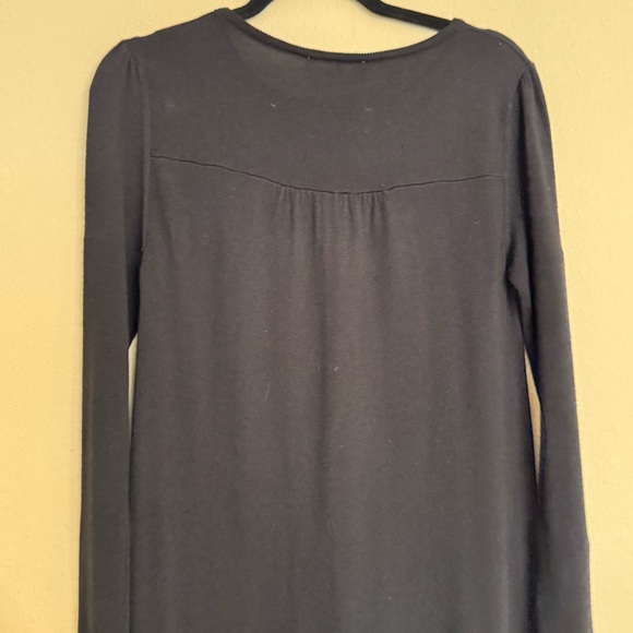 ALPHA MASSIMO REBECCHI Sweater Knit Wool Blend Dress Size 44 / M Black Pullover - Picture 7 of 11
